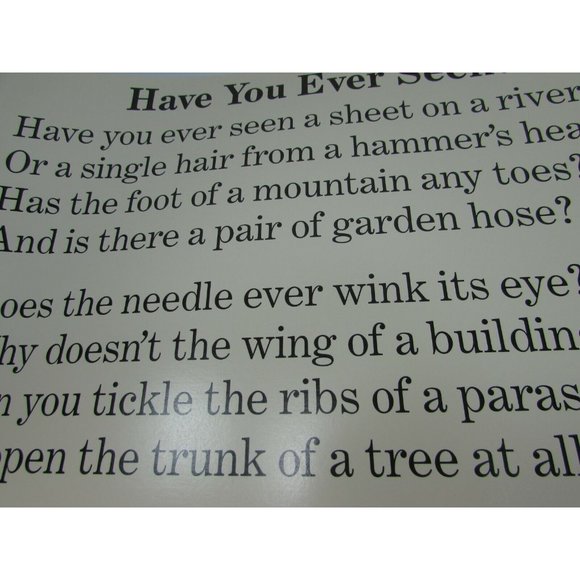 Vintage Have You Ever Grade School Poster Art & Design 30213 - Picture 3 of 3